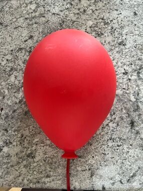Vintage IKEA Dromminge Red Balloon Wall Lamp Plug in Art